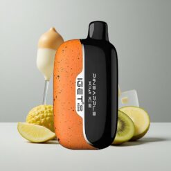 Ananás Kiwi Ľadový IGET Moon K5000 5000 Puffs Veľkosť 49.5x25.3x99.4 mm veľkoobchod Slovensko