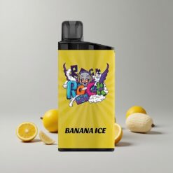 Banánová ľadová IGET Bar 3500 Puffs Batéria 1400 mAh veľkoobchod Slovensko