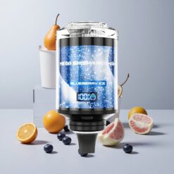 Borovicový ľad JNR Mega Shisha Hookah 100K 2200mAh batéria veľkoobchod Slovensko
