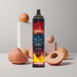 Broskyňa Bobule JNR Wolf Niplo 10000 Puffs Batéria 650mAh Typ-C veľkoobchod Slovensko