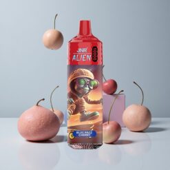 Čerešňová Blue Razz JNR Alien 10000 Puffs 850mAh Batéria 20ml E-kvapalina veľkoobchod Slovensko