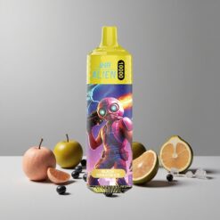 Čierny Dračie ľad JNR Alien 10000 Puffs 850mAh Batéria 20ml E-kvapalina veľkoobchod Slovensko