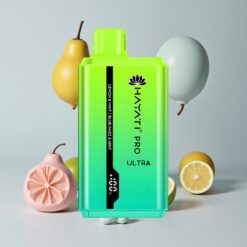 Citrón & Mäta Modrá Malina & Mäta Hayati Pro Ultra 15000 Puffs 850mAh Batéria 2 12ml Kapacita veľkoobchod Slovensko