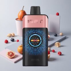 Čučoriedka Malina IGET ONE 12000 Puffs 2700 mAh Batéria a 0.6 ohm Dvojitá Mriežková Cievka veľkoobchod Slovensko