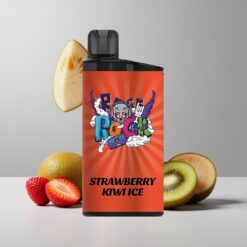 Jahoda-Kivi Ľadová IGET Bar 3500 Puffs 1.2 Ohm Mesh Cievka 1400 mAh Batéria veľkoobchod Slovensko