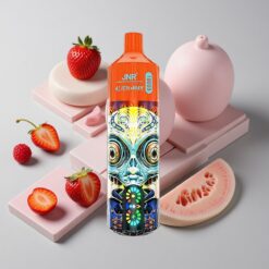 Jahoda Malina Čerešňa JNR Alien Max 18000 fajk Dvojitá Mriežka Cievka a 28ml E-kvapka veľkoobchod Slovensko