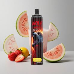 Jahoda Melón Limonáda JNR Wolf Niplo 10000 Puffs Batéria 650mAh 20ml veľkoobchod Slovensko