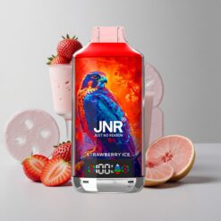 Jahodový ľad JNR Falcon X 18000 Puffs 24ml Kapacita Tekutiny Dvojité Mesh Cievky veľkoobchod Slovensko