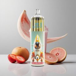Jahodový ľad JNR Rocket-X 12400 Puffs Nastaviteľný prietok vzduchu RGB svetlá veľkoobchod Slovensko