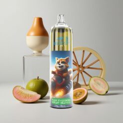 Kiwi Marhuľa Guava JNR Rocket-X 12400 Puffs Nastaviteľný Prietok Vzduchu 25ml e-Kvapalina veľkoobchod Slovensko