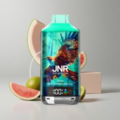 Kiwi Watermelon ľadová JNR Falcon X 18000 Puffs 24ml Kapacita Tekutiny a Typ C Nabíjanie veľkoobchod Slovensko