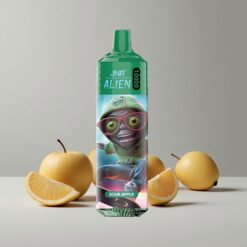 Kyslá Jablko JNR Alien 10000 Puffs 850mAh Batéria 20ml E-liquid veľkoobchod Slovensko