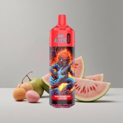 Melón Lychee JNR Alien 10000 Puffs 20ml Tekutina RGB LED veľkoobchod Slovensko