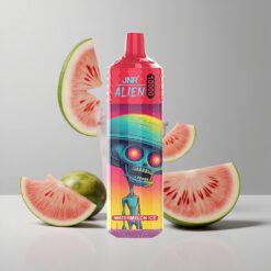 Melónový ľad JNR Alien 10000 Puffs 850mAh Batéria 20ml E-kvapalina veľkoobchod Slovensko