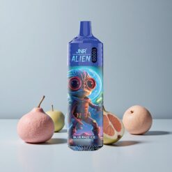 Modrá malina ľadová JNR Alien 10000 Puffs 20ml Tekutina RGB svetlá veľkoobchod Slovensko