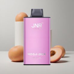 Šťavnatá Broskyňa JNR Mega Box 25000 Puffs 30ml Kapacita E-kvapaliny Dual Mesh Coil & Dual Core veľkoobchod Slovensko