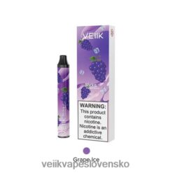 VEIIK Cracker Pod Slovensko - VEIIK Micko Pie jednorazová vapa 600 vdychov HF684618 hroznový ľad