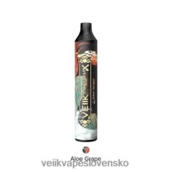 VEIIK E Liquid - VEIIK Micko Max jednorazová vapka 1500 vdychov HF684616 aloe hrozno