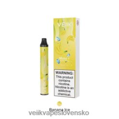 VEIIK Pod Slovensko - VEIIK Micko Pie jednorazová vapa 600 vdychov HF684625 banánový ľad
