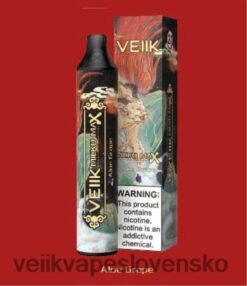 VEIIK Vape Price - VEIIK Micko MAX jednorazová vapka 1500 vdychov HF684643 aloe hrozno