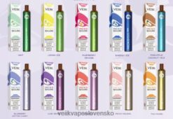 VEIIK Vape Price - VEIIK Micko Shark 2200 vdychov jednorazové pero na penu 10ks HF684653 viaceré príchute