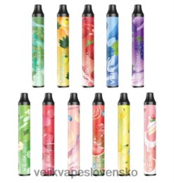 VEIIK Vape Review - VEIIK Micko Pi jednorazový výpar 600 vdychov 500 mAh HF684660 viaceré príchute