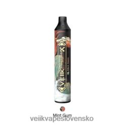 VEIIK Vape Slovensko - VEIIK Micko Max jednorazová vapka 1500 vdychov HF684611 mätová guma