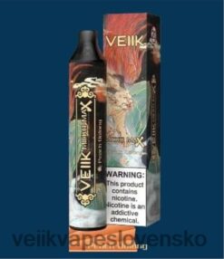 VEIIK Vape Slovensko - VEIIK Micko MAX jednorazová vapka 1500 vdychov HF684651 broskyňový oolong