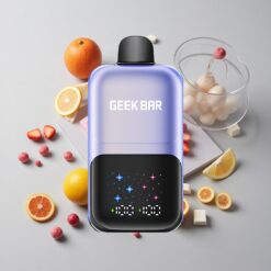 Zmiešané Bobule Ľadové GEEK BAR 2GO Two Series 50000 Puffs Interaktívny Veľký Displej veľkoobchod Slovensko