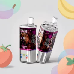 Čerešňový ľad & Jahodový Red Bull & Čučoriedková malina Uwin Tornado 60 000 potiahnutí trojitý prepínač chutí inteligentný LED displej jednorazová e-cigareta veľkoobchod Slovensko