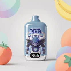 VAPME DIGITAL 12000 potiahnutí 20 ml náplň 850 mAh batéria jednorazová e-cigareta veľkoobchod Slovensko